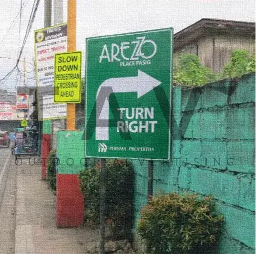 Directional Signages (TAV Outdoor Advertising work)